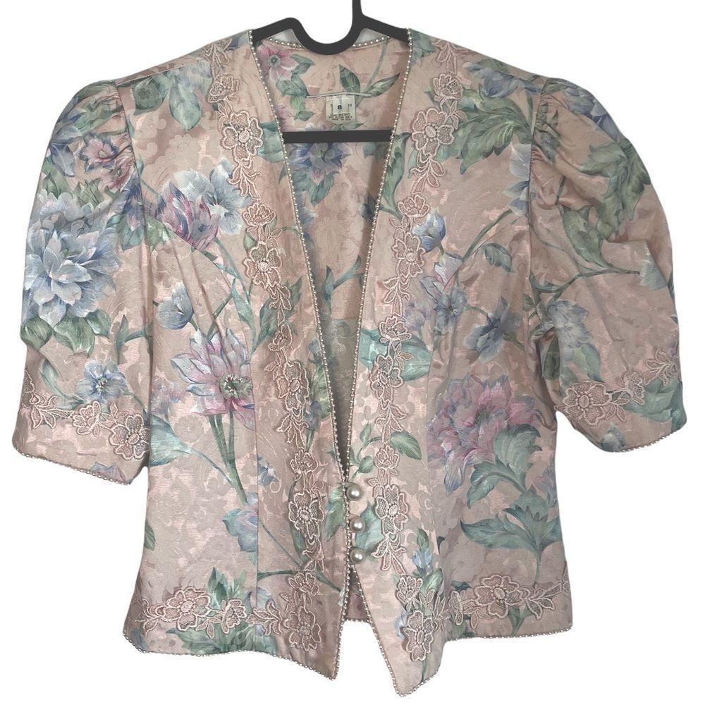 VINTAGE Short Sleeve Dress Jacket size 8